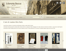 Tablet Screenshot of libreriabocca.com